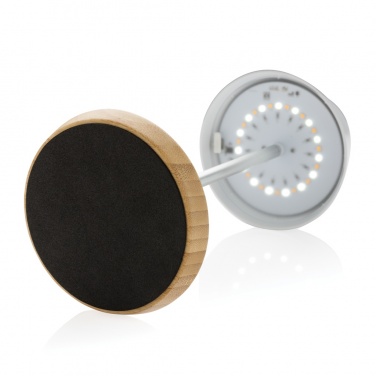 Logotrade promotional merchandise photo of: Pure Glow RCS usb-rechargeable recycled plastic table lamp