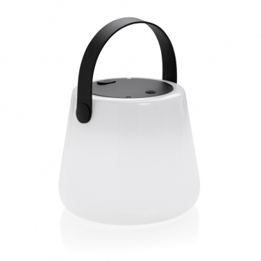 Logotrade promotional merchandise image of: SolarGlow RCS recycled ABS USB-rechargeable outdoor light