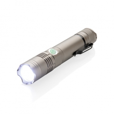 Logotrade promotional item picture of: Rechargeable 3W flashlight