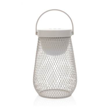 Logotrade promotional merchandise picture of: Aurora RCS recycled plastic USB re-chargeable table lamp