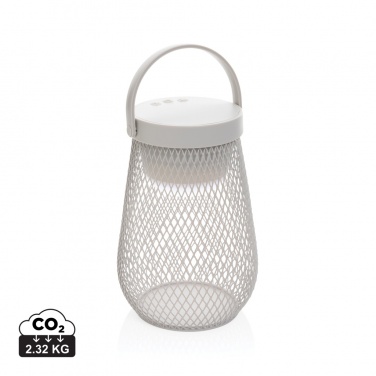 Logotrade promotional giveaways photo of: Aurora RCS recycled plastic USB re-chargeable table lamp