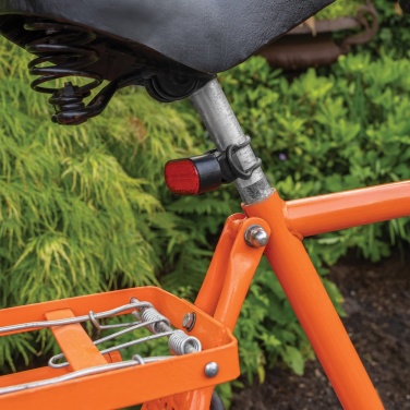Logo trade advertising products picture of: Lumino RCS recycled plastic USB re-chargeable bike light set