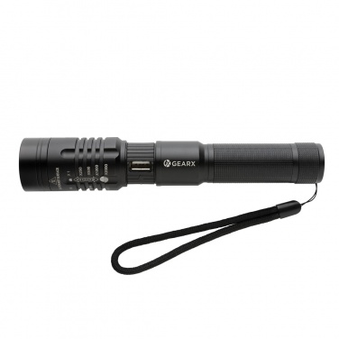 Logotrade business gift image of: Gear X USB re-chargeable torch