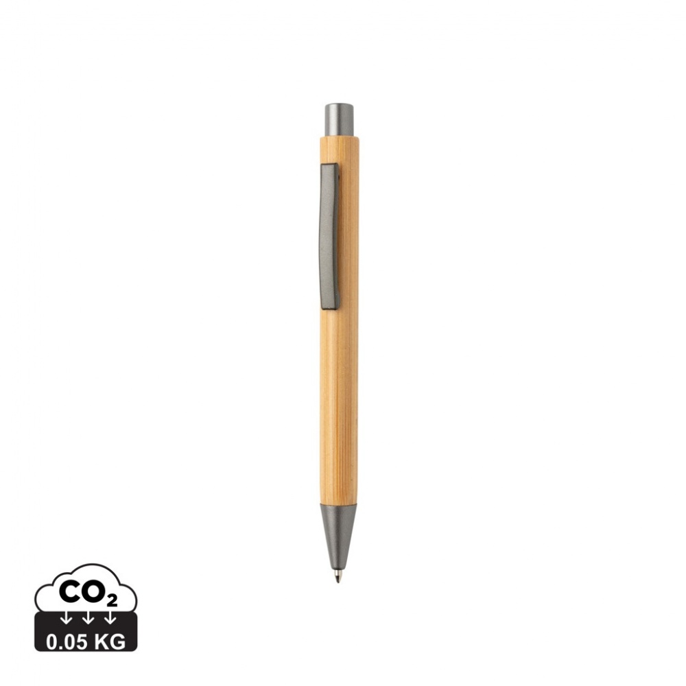 Logotrade advertising products photo of: Slim design bamboo pen