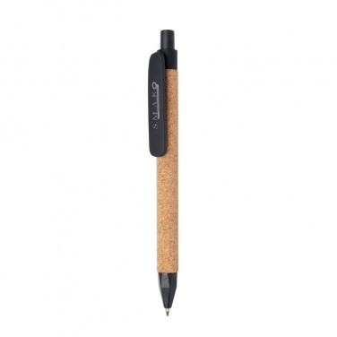 Logo trade promotional gifts picture of: Write wheatstraw and cork pen