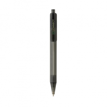Logo trade promotional gift photo of: GRS RPET X8 transparent pen