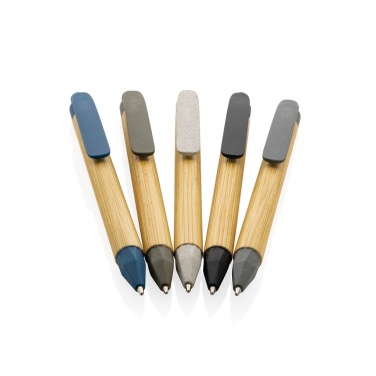Logotrade business gift image of: Write responsible recycled paper barrel pen