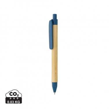 Logotrade advertising product image of: Write responsible recycled paper barrel pen