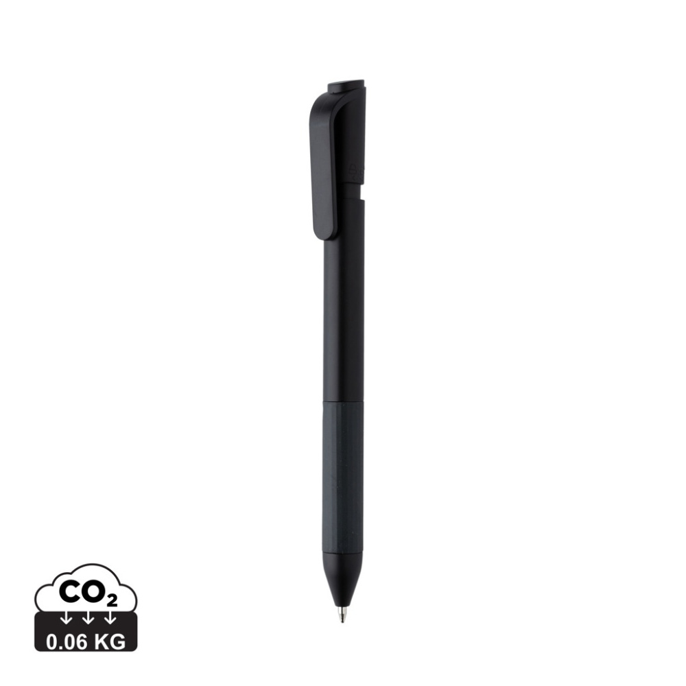 Logotrade promotional products photo of: TwistLock GRS certified recycled ABS pen