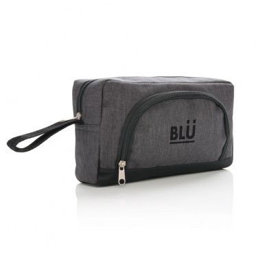 Logotrade promotional merchandise image of: Classic two tone toiletry bag