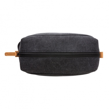 Logotrade business gift image of: Canvas toiletry bag PVC free