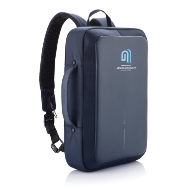 Logo trade promotional merchandise photo of: Bobby Bizz anti-theft backpack & briefcase