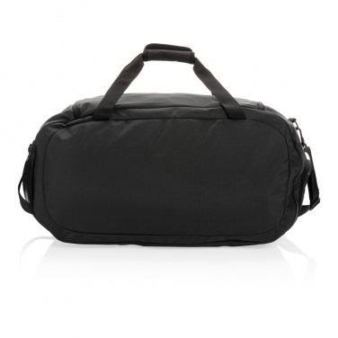 Logo trade corporate gifts picture of: Swiss Peak AWARE™ RPET sports duffel bag