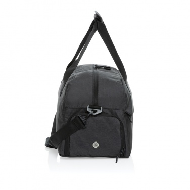 Logo trade promotional merchandise photo of: Kazu AWARE™ RPET basic weekend duffel