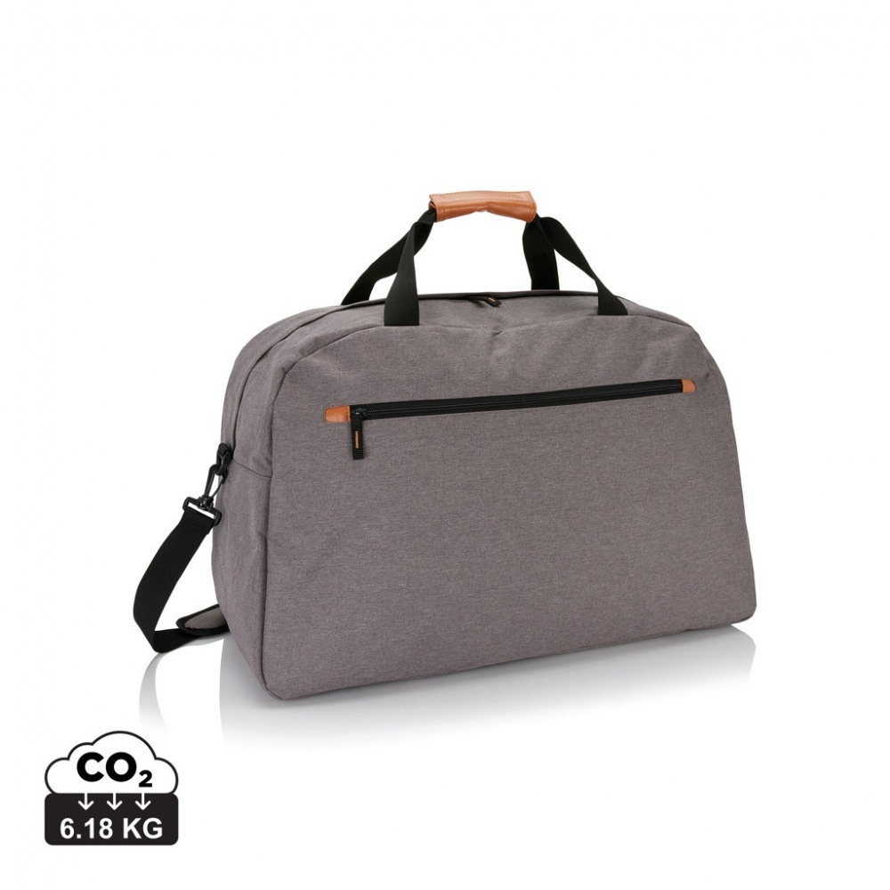 Logotrade promotional item picture of: Fashion duo tone travel bag