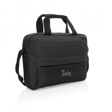 Logo trade corporate gift photo of: Armond AWARE™ RPET 15.6 inch laptop bag