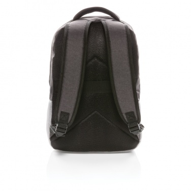 Logo trade advertising product photo of: Duo colour RPET 15.6" RFID laptop backpack PVC free