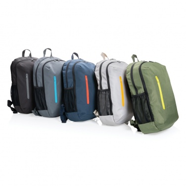 Logo trade corporate gifts image of: Impact AWARE™ 300D RPET casual backpack