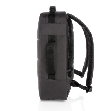 Logo trade promotional giveaways image of: Impact AWARE™ RPET anti-theft 15.6" laptop backpack