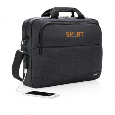 Logo trade promotional giveaways picture of: Modern 15” laptop bag