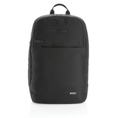 Logo trade promotional gifts image of: Swiss Peak laptop backpack with UV-C steriliser pocket