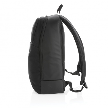Logo trade promotional giveaway photo of: Swiss Peak laptop backpack with UV-C steriliser pocket