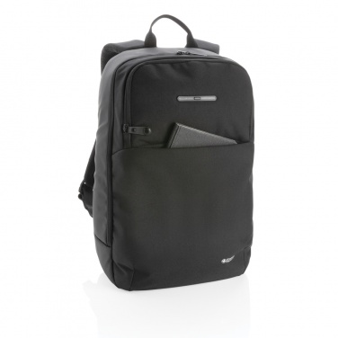 Logo trade promotional giveaways picture of: Swiss Peak laptop backpack with UV-C steriliser pocket
