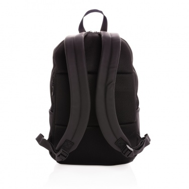Logo trade corporate gifts picture of: Smooth PU 15.6"laptop backpack