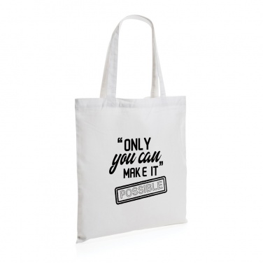 Logotrade advertising product image of: Impact AWARE™ Recycled cotton tote 145g