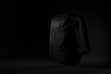 Logo trade promotional product photo of: Swiss Peak AWARE™ RPET 15.6 inch day pack