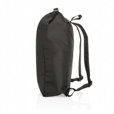 Logotrade promotional item image of: Impact AWARE™ RPET lightweight rolltop backpack