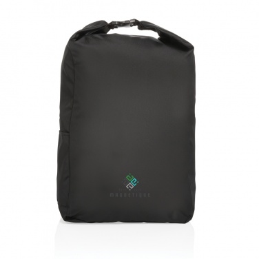 Logotrade promotional product image of: Impact AWARE™ RPET lightweight rolltop backpack