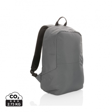 Logo trade promotional product photo of: Impact AWARE™ RPET anti-theft backpack