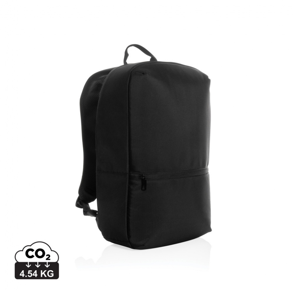 Logotrade advertising products photo of: Impact AWARE™ 1200D Minimalist 15.6 inch laptop backpack