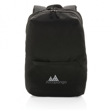 Logo trade promotional giveaway photo of: Impact AWARE™ 1200D 15.6'' modern laptop backpack