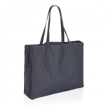 Logo trade promotional merchandise image of: Impact AWARE™ recycled denim shopper