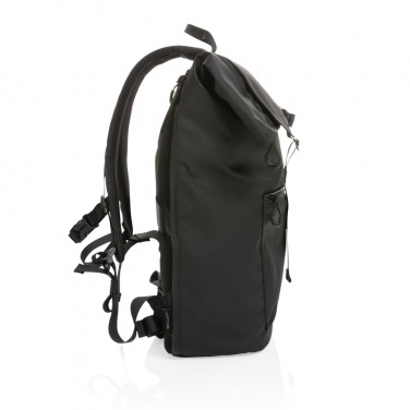 Logo trade promotional gifts image of: Impact AWARE™ RPET water resistant 15.6" laptop backpack