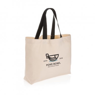 Logotrade promotional item image of: Impact Aware™ 240 gsm rcanvas large tote undyed