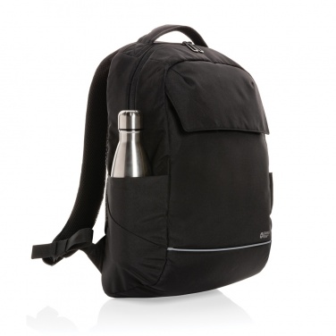 Logo trade advertising product photo of: Swiss Peak Brooke AWARE™ RPET daily 15.6" laptop backpack