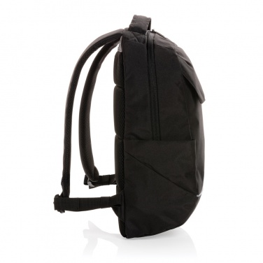 Logo trade promotional merchandise picture of: Swiss Peak Brooke AWARE™ RPET daily 15.6" laptop backpack