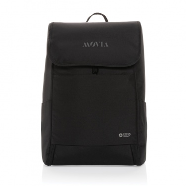 Logo trade promotional giveaways image of: Swiss Peak Fern AWARE™ RPET all over zipper 15.6" backpack