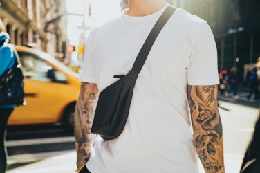 Logotrade promotional giveaway image of: Crescent AWARE™ RPET half moon sling bag