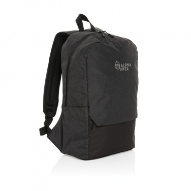 Logo trade promotional items image of: Kazu AWARE™ RPET basic 15.6 inch laptop backpack
