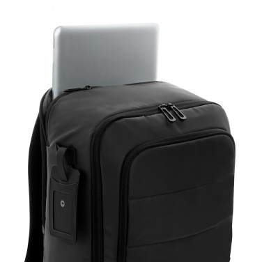 Logotrade promotional giveaway image of: Armond AWARE™ RPET 15.6 inch deluxe laptop backpack