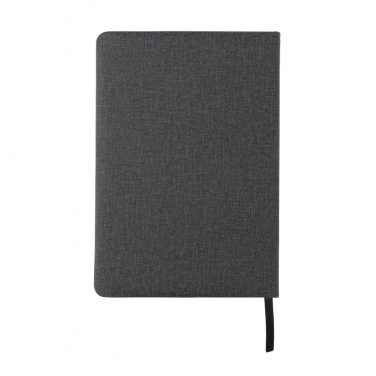 Logotrade advertising products photo of: Deluxe A5 Notebook with phone pocket