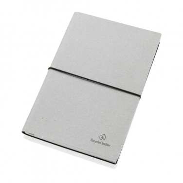 Logo trade advertising product photo of: A5 recycled leather notebook