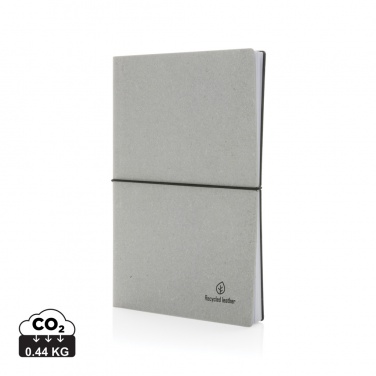 Logotrade business gifts photo of: A5 recycled leather notebook