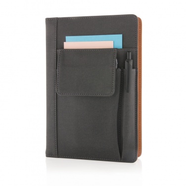 Logotrade promotional gift image of: Notebook with phone pocket