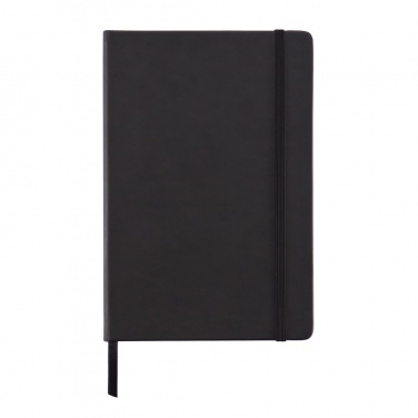 Logotrade promotional item picture of: Deluxe hardcover PU A5 notebook