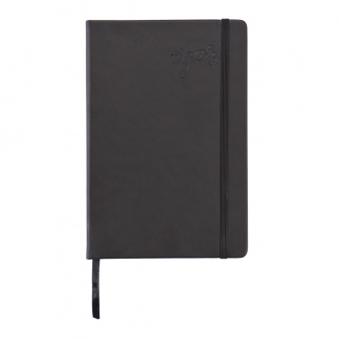 Logotrade promotional merchandise photo of: Deluxe hardcover PU A5 notebook